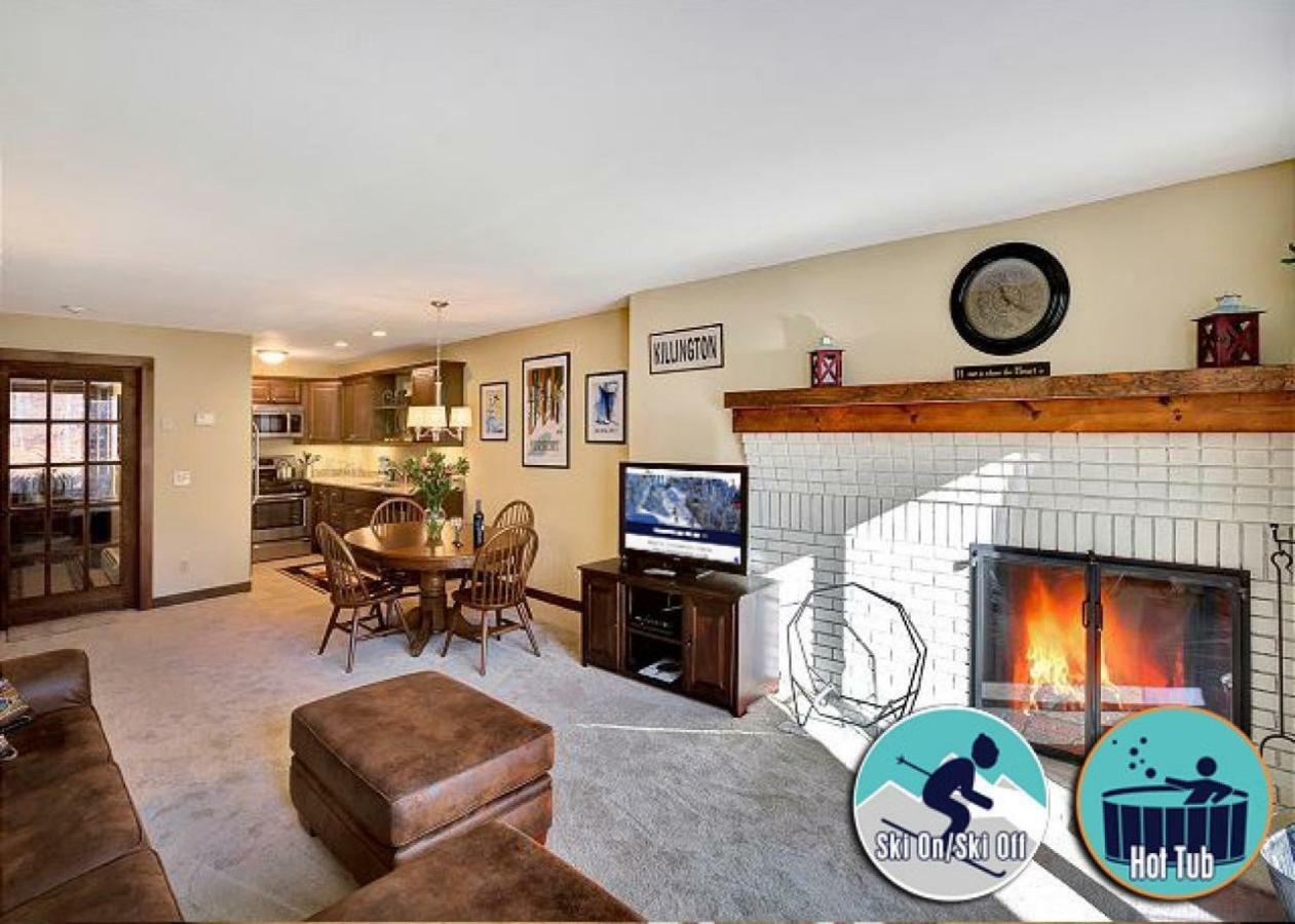Ski On Ski Off Right From Your Door Nicely Decorated 2 Bedroom, Sunrise L3 Killington Luaran gambar